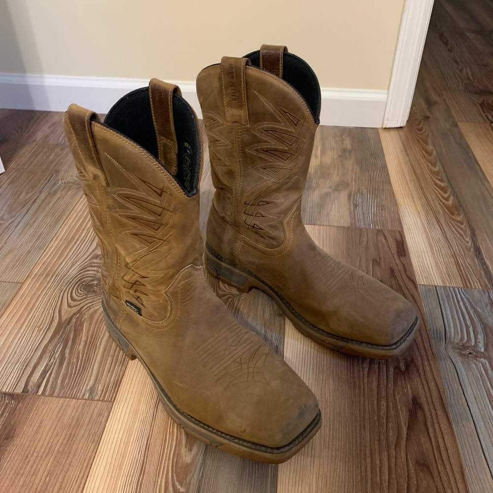 Men's Brown Leather Boots